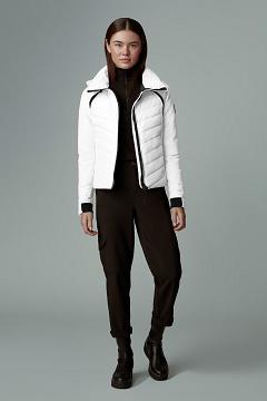 Chamarras Canada Goose Mujer Outlet - HyBridge Chaqueta De Plumas Blancos QW2615843